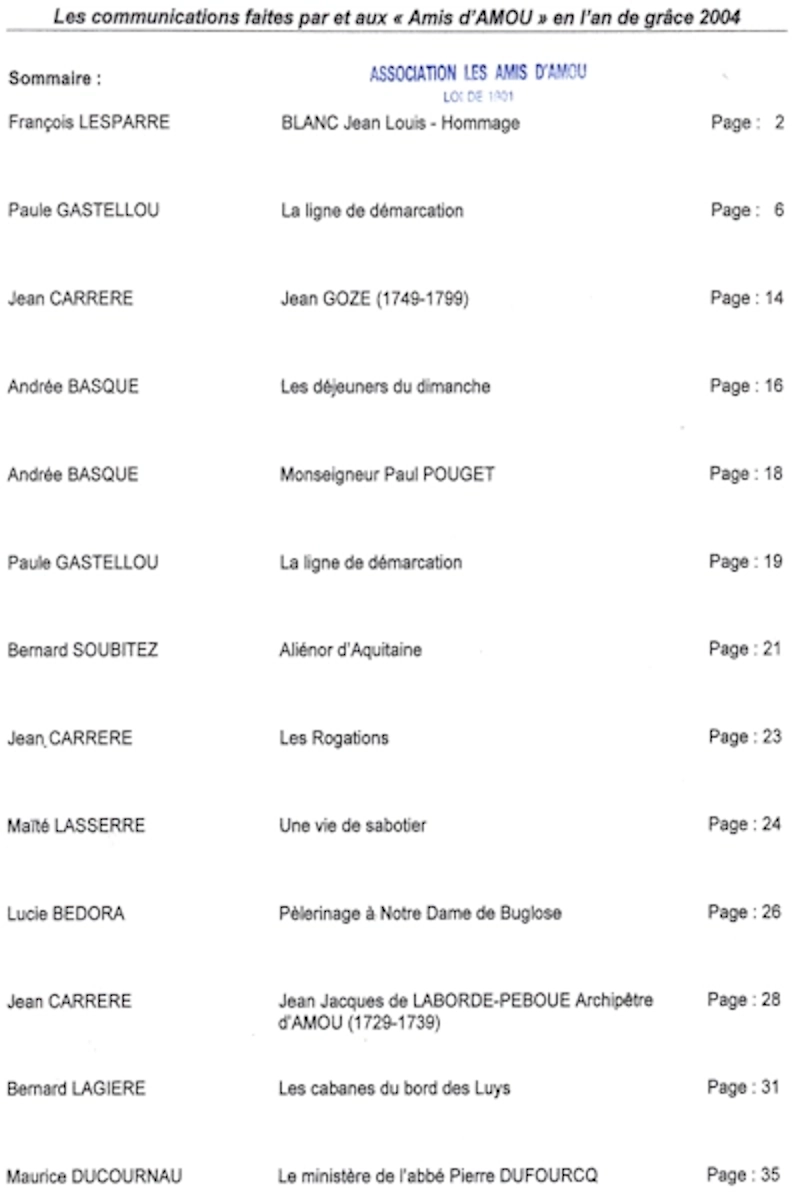 Recueil de l'année 2