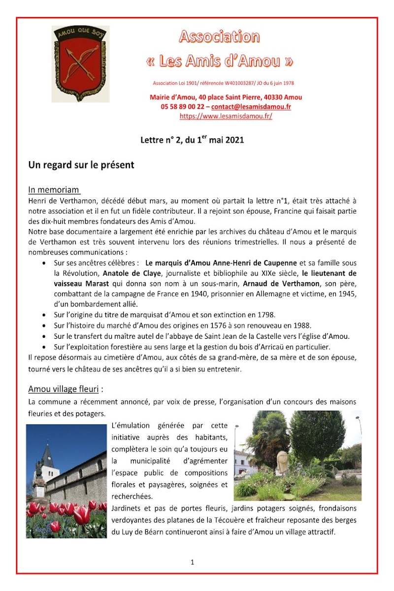 Lettres trimestrielles